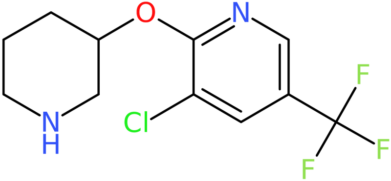 CAS: 1242268-26-3 | 3-Chloro-2-(piperidin-3-yloxy)-5-(trifluoromethyl)pyridine, NX18759