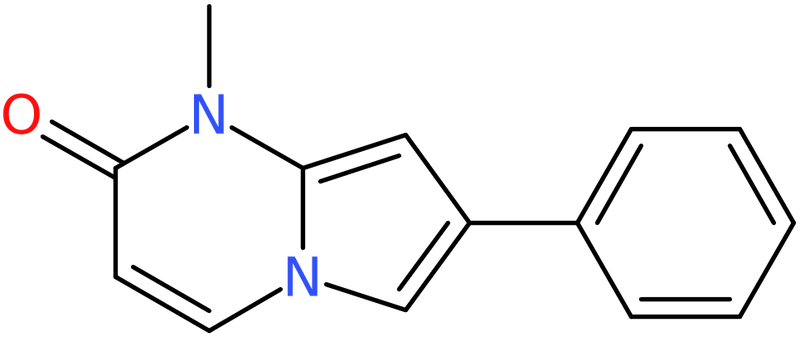 CAS: 61900-80-9 | 1-Methyl-7-phenylpyrrolo[1,2-a]pyrimidin-2(1H)-one, >98%, NX55361