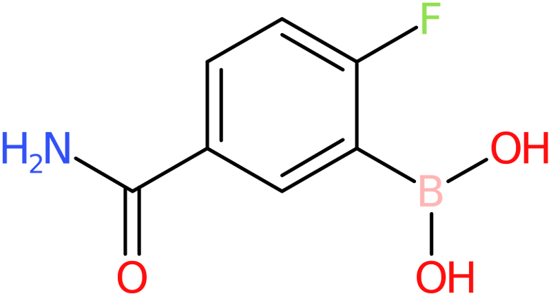 CAS: 874289-39-1 | 5-Carbamoyl-2-fluorobenzeneboronic acid, >97%, NX65519