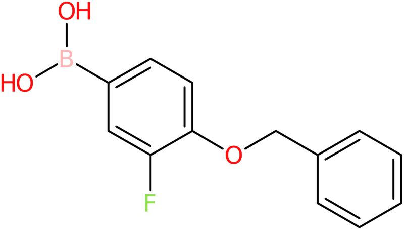 CAS: 133057-83-7 | 4-Benzyloxy-3-fluorobenzeneboronic acid, >97%, NX21221