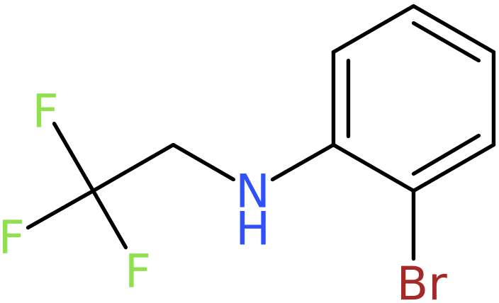 CAS: 1021056-39-2 | 2-Bromo-N-(2,2,2-trifluoroethyl)aniline, NX11460