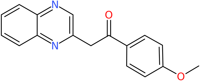 CAS: 73100-63-7 | 1-(4-Methoxyphenyl)-2-quinoxalin-2-ylethanone, >95%, NX59886