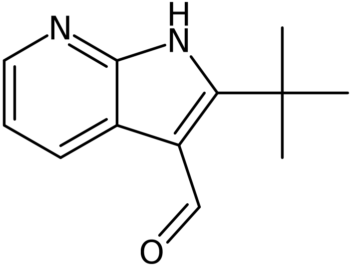 CAS: 1049676-91-6 | 2-tert-Butyl-1H-pyrrolo[2,3-b]pyridine-3-carbaldehyde, >95%, NX12437