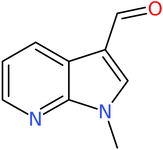 CAS: 171919-36-1 | 1-Methyl-1H-pyrrolo[2,3-b]pyridine-3-carbaldehyde, >97%, NX28700