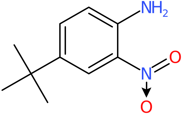 CAS: 6310-19-6 | 4-(tert-Butyl)-2-nitroaniline, NX56027