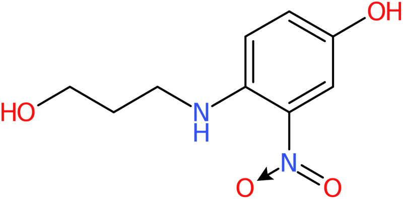 CAS: 92952-81-3 | 4-[(3-Hydroxypropyl)amino]-3-nitrophenol, >95%, NX69356