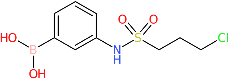 CAS: 913835-50-4 | 3-(3-Chloropropylsulphonamido)benzeneboronic acid, >98%, NX68408