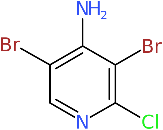 CAS: 1054484-40-0 | 3,5-Dibromo-2-chloro-4-pyridinamine, NX12678