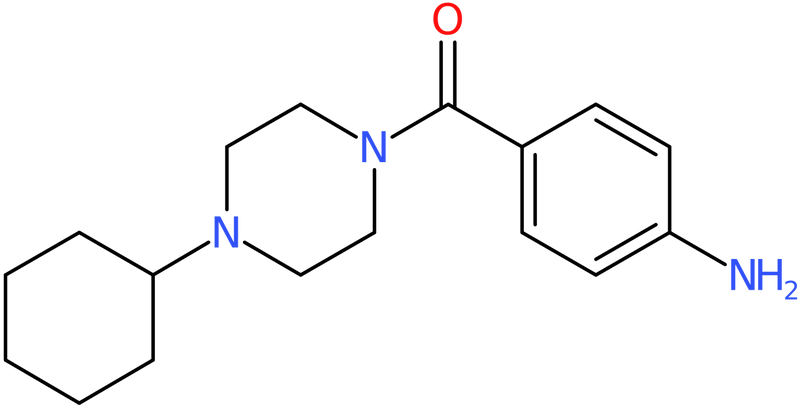 CAS: 885949-70-2 | (4-Aminophenyl)(4-cyclohexylpiperazin-1-yl)methanone, NX66446