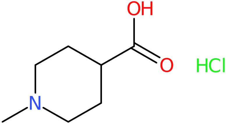 CAS: 71985-80-3 | 1-Methylpiperidine-4-carboxylic acid hydrochloride, >98%, NX59501