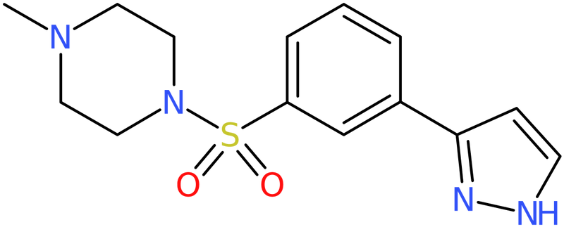 CAS: 1019013-80-9 | 1-Methyl-4-[3-(1H-pyrazol-3-yl)phenyl]sulfonyl-piperazine, NX11323