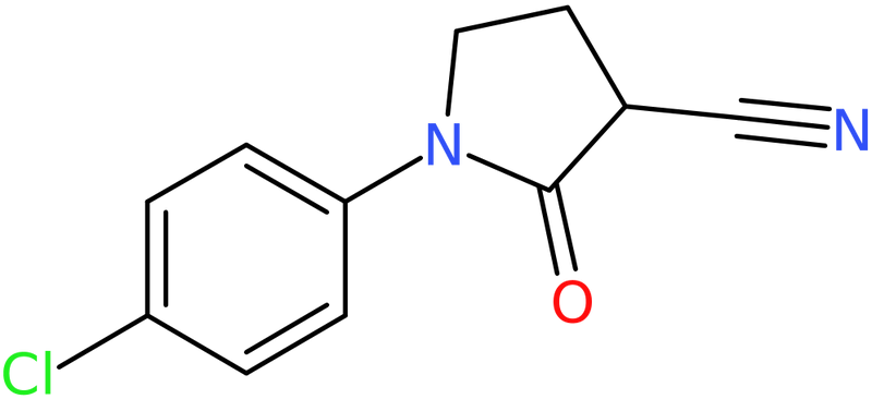 CAS: 930298-99-0 | 1-(4-Chlorophenyl)-2-oxopyrrolidine-3-carbonitrile, NX69425