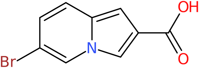 CAS: 1206971-05-2 | 6-Bromo-2-indolizinecarboxylic acid, >97%, NX17162