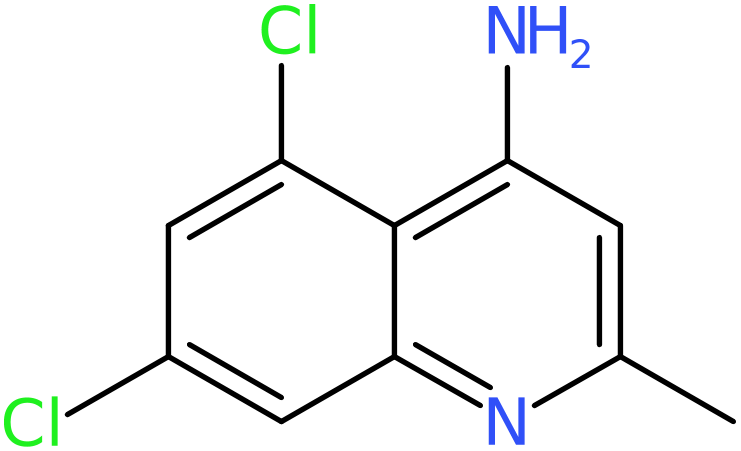 CAS: 917562-03-9 | 4-Amino-5,7-dichloro-2-methylquinoline, NX68877