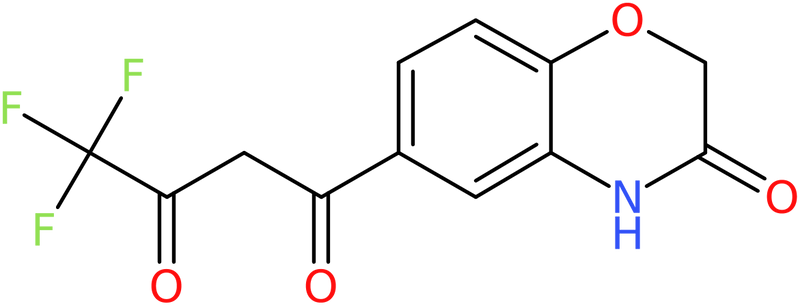 CAS: 943994-23-8 | 4,4,4-Trifluoro-1-(3-oxo-3,4-dihydro-2H-benzo[1,4]oxazin-6-yl)-butane-1,3-dione, NX70197