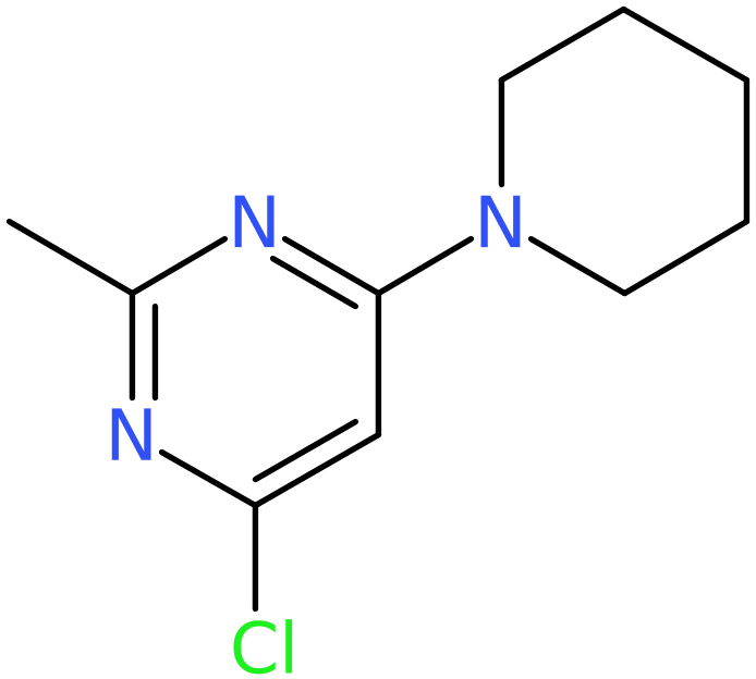 CAS: 94052-15-0 | 4-Chloro-2-methyl-6-(piperidin-1-yl)pyrimidine, NX70000