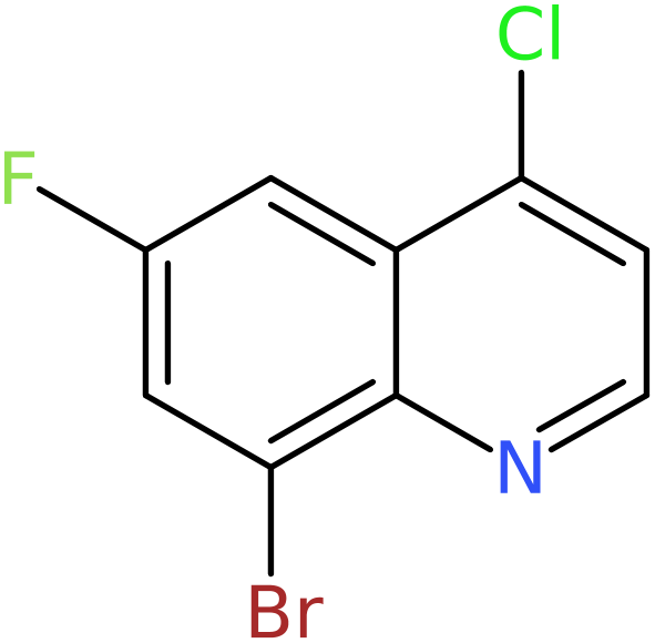 CAS: 1019016-73-9 | 8-Bromo-4-chloro-6-fluoroquinoline, NX11330