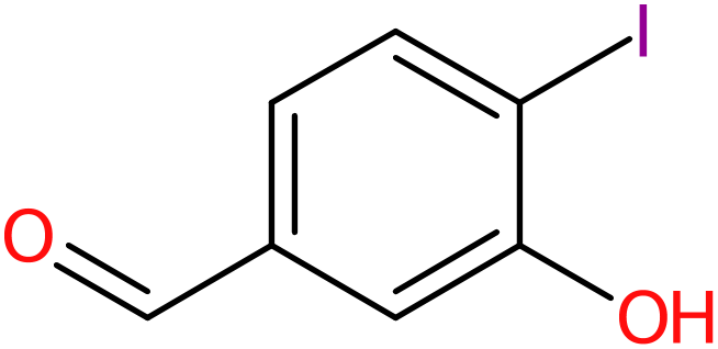 CAS: 135242-71-6 | 3-Hydroxy-4-iodobenzaldehyde, >98%, NX21874