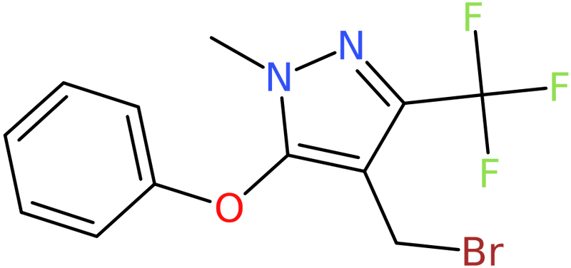 CAS: 912569-72-3 | 4-(Bromomethyl)-1-methyl-5-phenoxy-3-(trifluoromethyl)-1H-pyrazole, NX68328