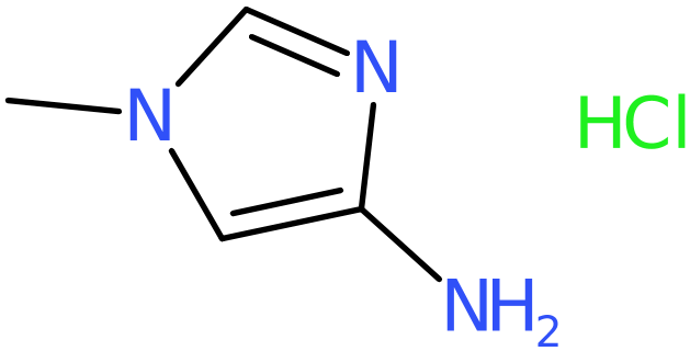 CAS: 89088-69-7 | 1-Methyl-1H-imidazol-4-amine hydrochloride, >96%, NX67252