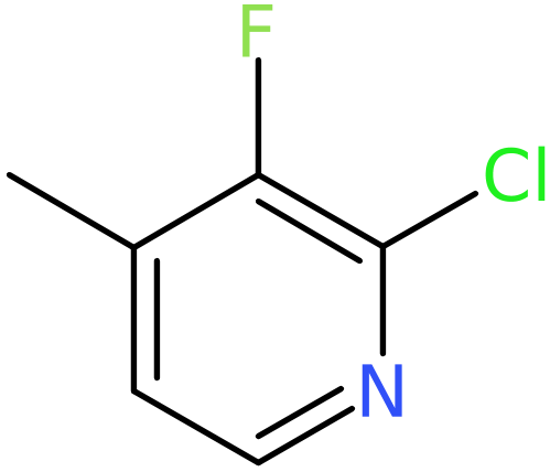 CAS: 881891-82-3 | 2-Chloro-3-fluoro-4-methylpyridine, >97%, NX66038