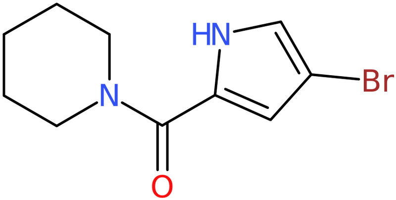 CAS: 900019-45-6 | 1-(4-Bromo-1H-pyrrole-2-carbonyl)piperidine, >95%, NX67713