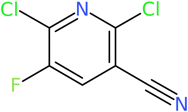 CAS: 82671-02-1 | 2,6-Dichloro-5-fluoronicotinonitrile, >97%, NX62969