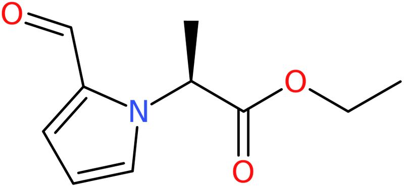 CAS: 935765-07-4 | Ethyl (2s)-2-(2-formyl-1H-pyrrol-1-yl)propanoate, >95%, NX69675