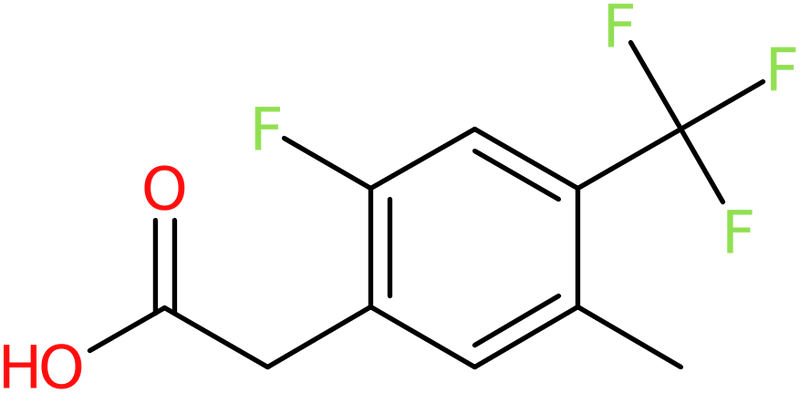 CAS: 1323966-46-6 | 2-Fluoro-5-methyl-4-(trifluoromethyl)phenylacetic acid, >98%, NX21074