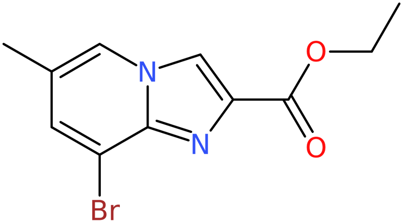 CAS: 847446-55-3 | Ethyl 8-bromo-6-methylimidazo[1,2-a]pyridine-2-carboxylate, >98%, NX63531