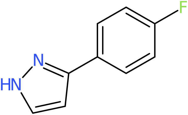 CAS: 154258-82-9 | 3-(4-Fluorophenyl)-1H-pyrazole, NX26106