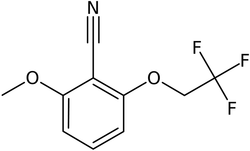 CAS: 175204-03-2 | 2-Methoxy-6-(2,2,2-trifluoroethoxy)benzonitrile, >97%, NX29263