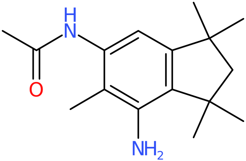 CAS: 1303890-35-8 | N-(7-Amino-1,1,3,3,6-pentamethyl-2,3-dihydro-1H-inden-5-yl)acetamide, NX20482