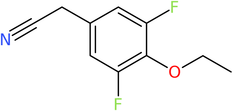 CAS: 1017779-41-7 | 4-Ethoxy-3,5-difluorophenylacetonitrile, >97%, NX11203