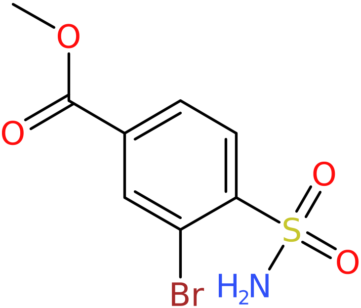 CAS: 89978-60-9 | Methyl 3-bromo-4-sulfamoylbenzoate, NX67663