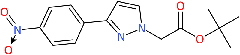 CAS: 1355334-94-9 | [3-(4-Nitro-phenyl)-pyrazol-1-yl]-acetic acid tert-butyl ester, NX22101