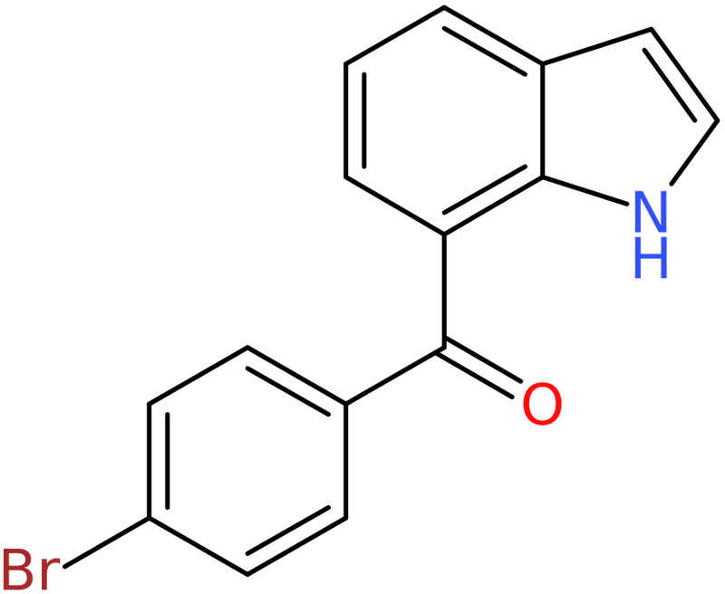 CAS: 91714-50-0 | (4-Bromophenyl)(1H-indol-7-yl)methanone, NX68860