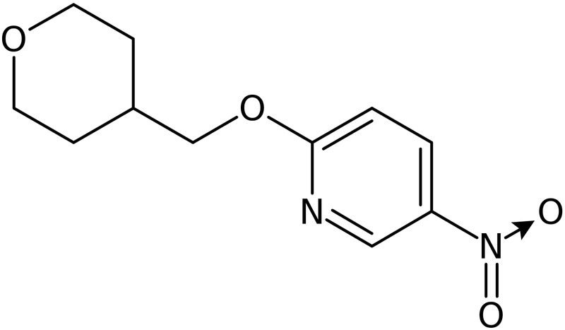 CAS: 1287218-29-4 | 5-Nitro-2-(tetrahydro-2H-pyran-4-ylmethoxy)pyridine, NX20185