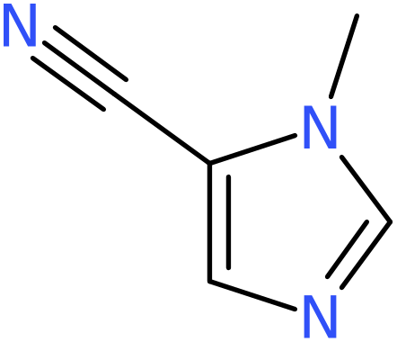 CAS: 66121-66-2 | 1-Methyl-1H-imidazole-5-carbonitrile, >97%, NX57280