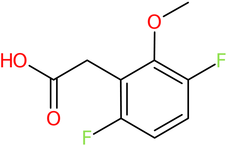 CAS: 1261675-72-2 | 3,6-Difluoro-2-methoxyphenylacetic acid, >98%, NX19581